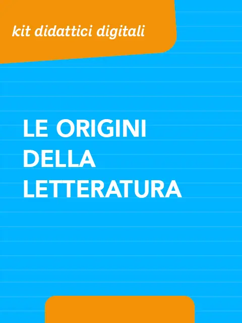 Cover Le origini della letteratura