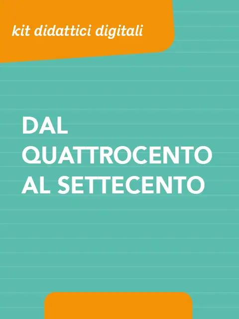 Copertina Dal Quattrocento al Settecento