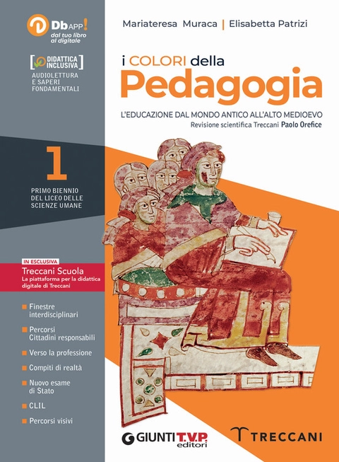 Cover I colori della Pedagogia - volume 1