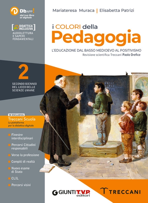 Copertina I colori della Pedagogia - volume 2