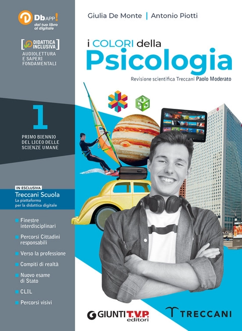 Cover I colori della Psicologia - volume 1