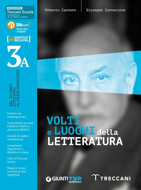 Copertina Volti e luoghi della letteratura - volume 3A