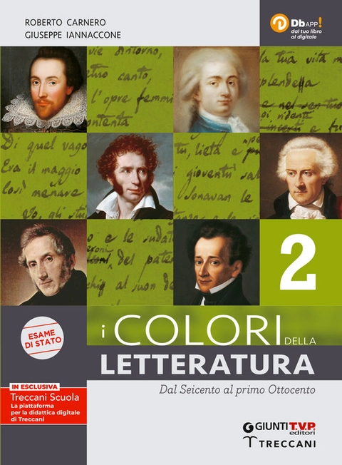 Copertina I colori della letteratura ed. NUOVO ESAME DI STATO - volume 2