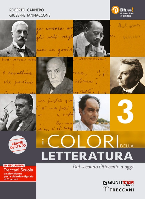 Copertina I colori della letteratura ed. NUOVO ESAME DI STATO - volume 3