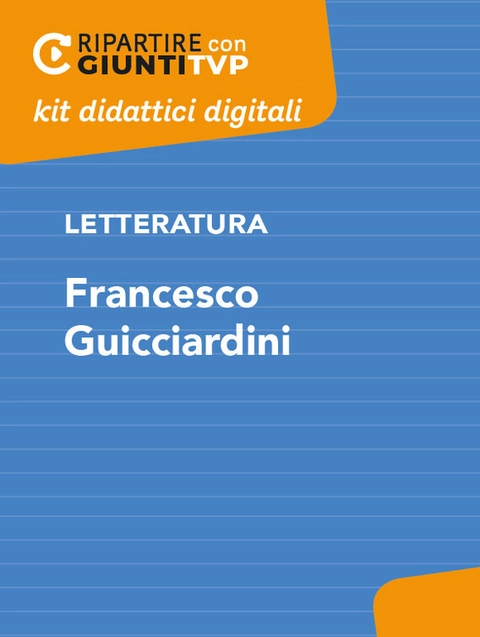Cover Francesco Guicciardini