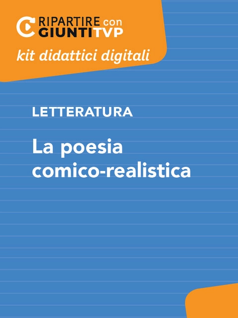 Cover La poesia comico-realistica