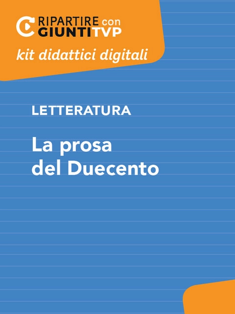 Cover La prosa del Duecento