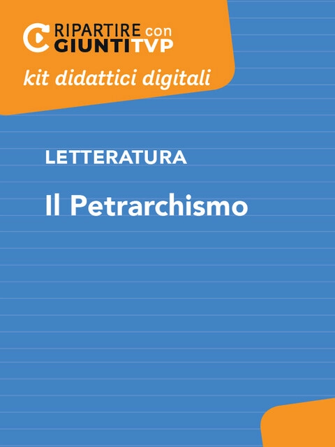 Cover Il Petrarchismo