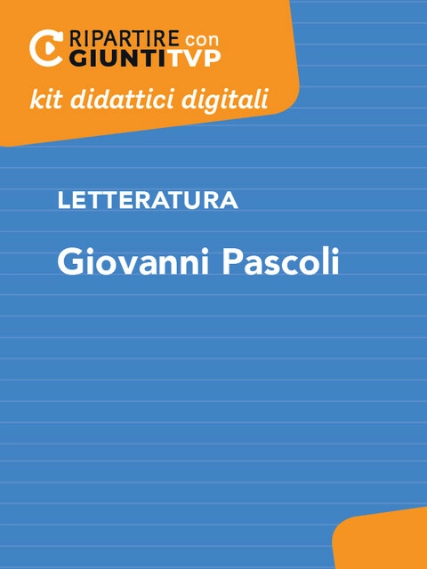 Cover Giovanni Pascoli