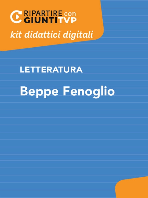 Cover Beppe Fenoglio