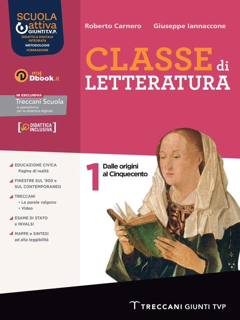 Copertina Classe di letteratura - volume 1