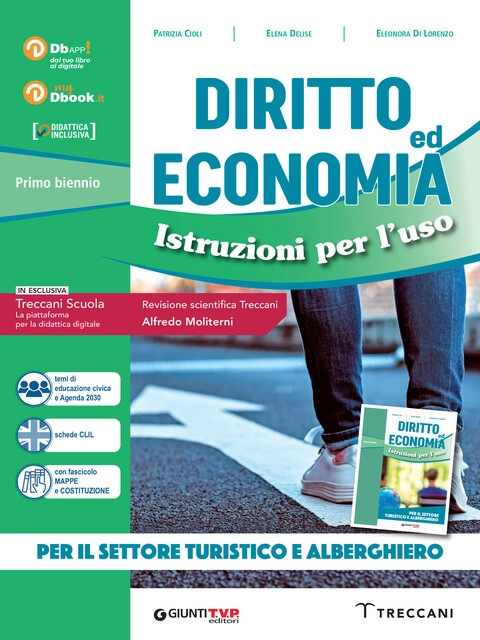 Copertina Diritto ed economia. Istruzioni per l’uso - Per il settore turistico e alberghiero