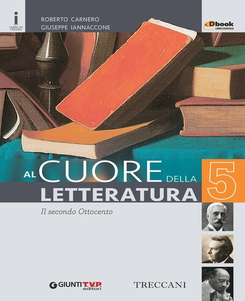 Copertina Al cuore della letteratura - volume 5