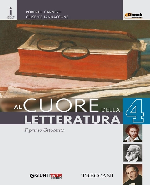 Copertina Al cuore della letteratura - volume 4