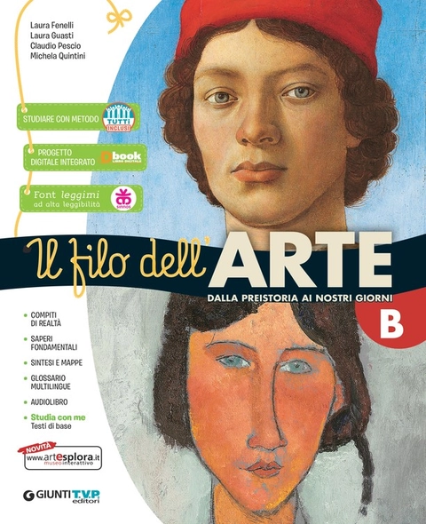 Copertina Il filo dell’arte - volume B