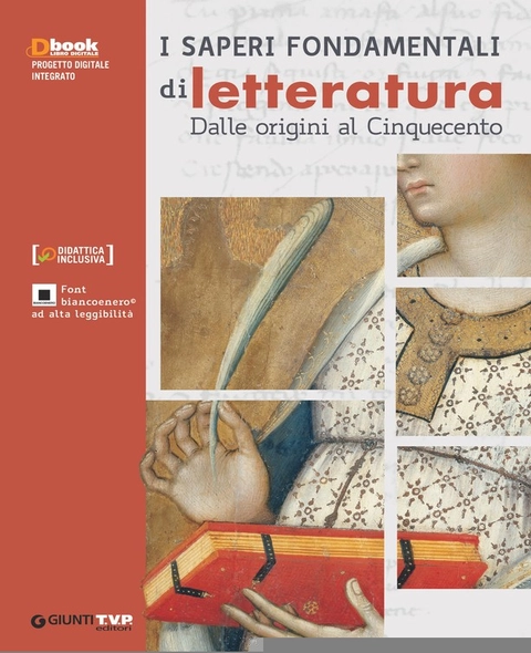 Cover I saperi fondamentali di letteratura - volume 1