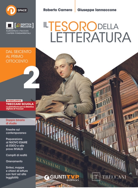 Cover Il tesoro della letteratura - volume 2