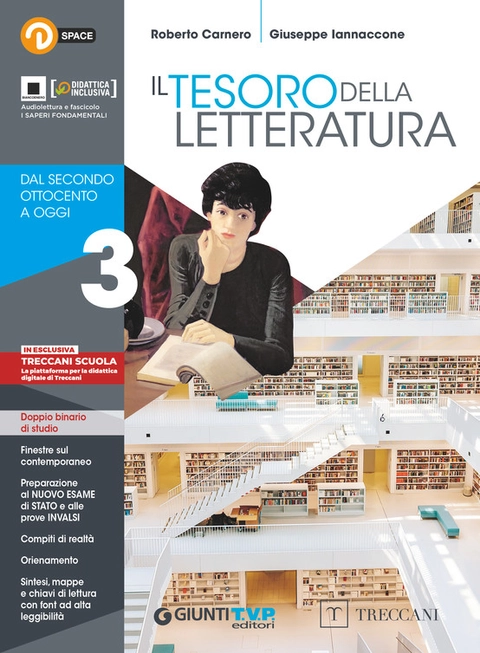 Cover Il tesoro della letteratura - volume 3