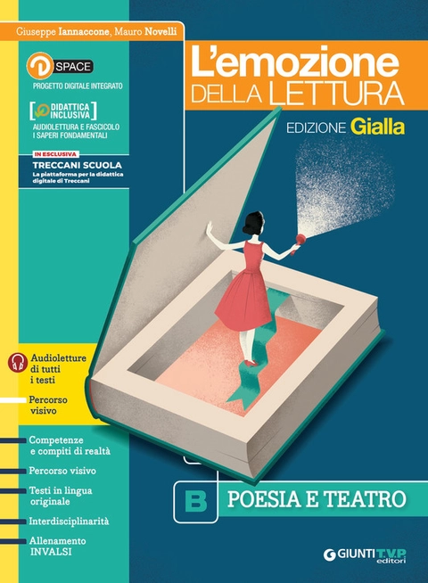 Copertina L’emozione della lettura - edizione gialla - volume B