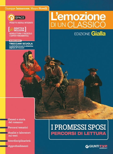 Cover L’emozione di un classico - I promessi sposi - edizione gialla