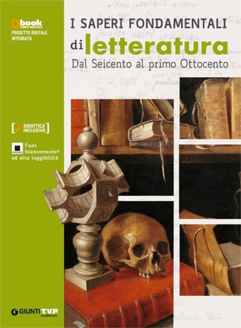 Cover I saperi fondamentali di letteratura - volume 2