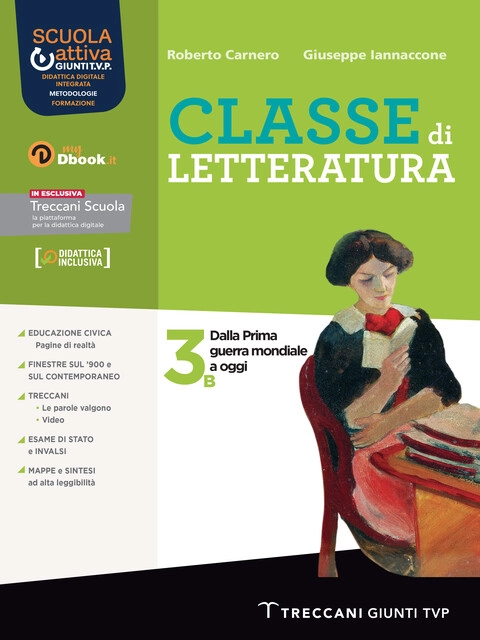 Cover Classe di letteratura - volume 3B