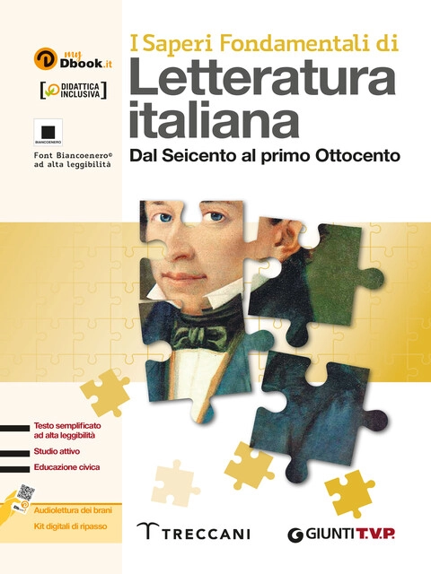 Copertina I Saperi fondamentali di Letteratura italiana - volume 2