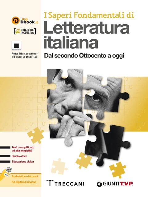 Copertina I Saperi fondamentali di Letteratura italiana - volume 3