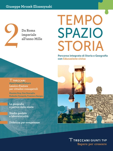 Cover Tempo, spazio, storia - volume 2