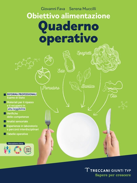 Cover Obiettivo alimentazione - Quaderno operativo