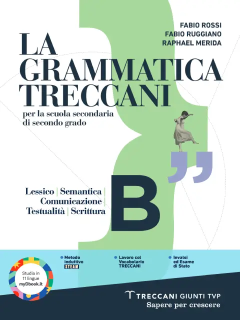 Copertina La Grammatica Treccani - volume B