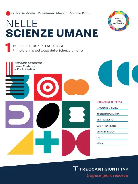 Copertina Nelle Scienze umane - volume 1