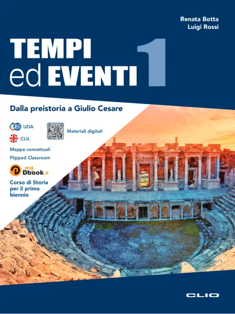 Copertina Tempi ed eventi - volume 1