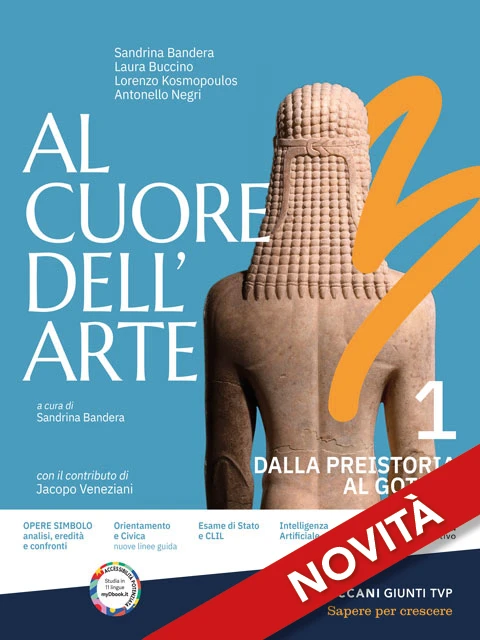 Copertina Al cuore dell'Arte - volume 1