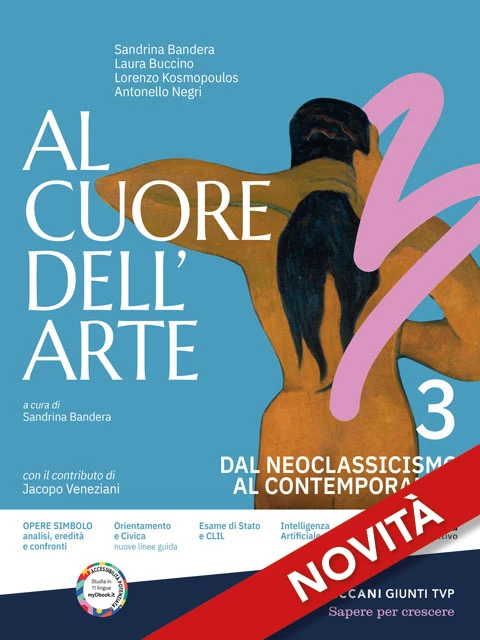 Copertina Al cuore dell'Arte - volume 3