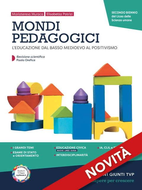 Copertina Mondi pedagogici - secondo biennio