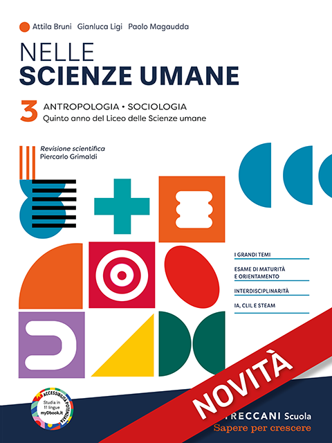 Copertina Nelle Scienze umane - volume 3