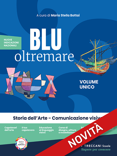 Copertina Blu oltremare - volume unico