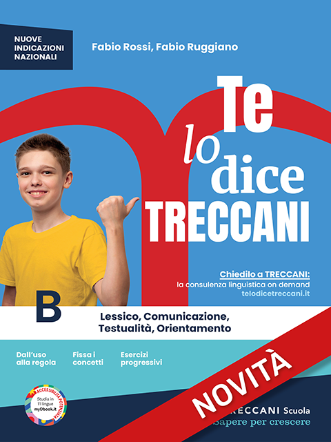 Copertina Te lo dice Treccani - volume B